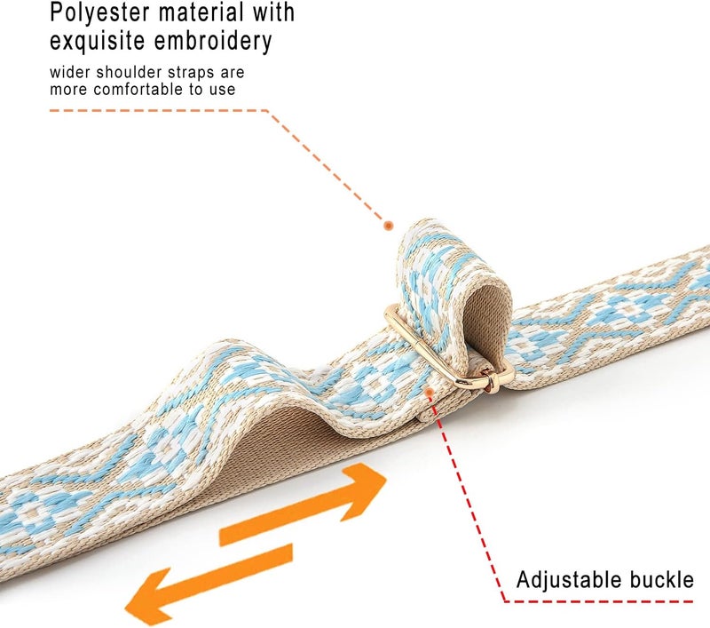 Shein Purse Strap Replacement Crossbody Handbag Shoulder Strap Adjustable - Image 4